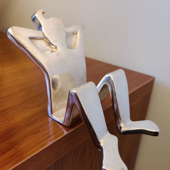 VTG Zadok Arts 925 Modernist Silver Figurine/Sculpture Holder - Picture 7 of 14